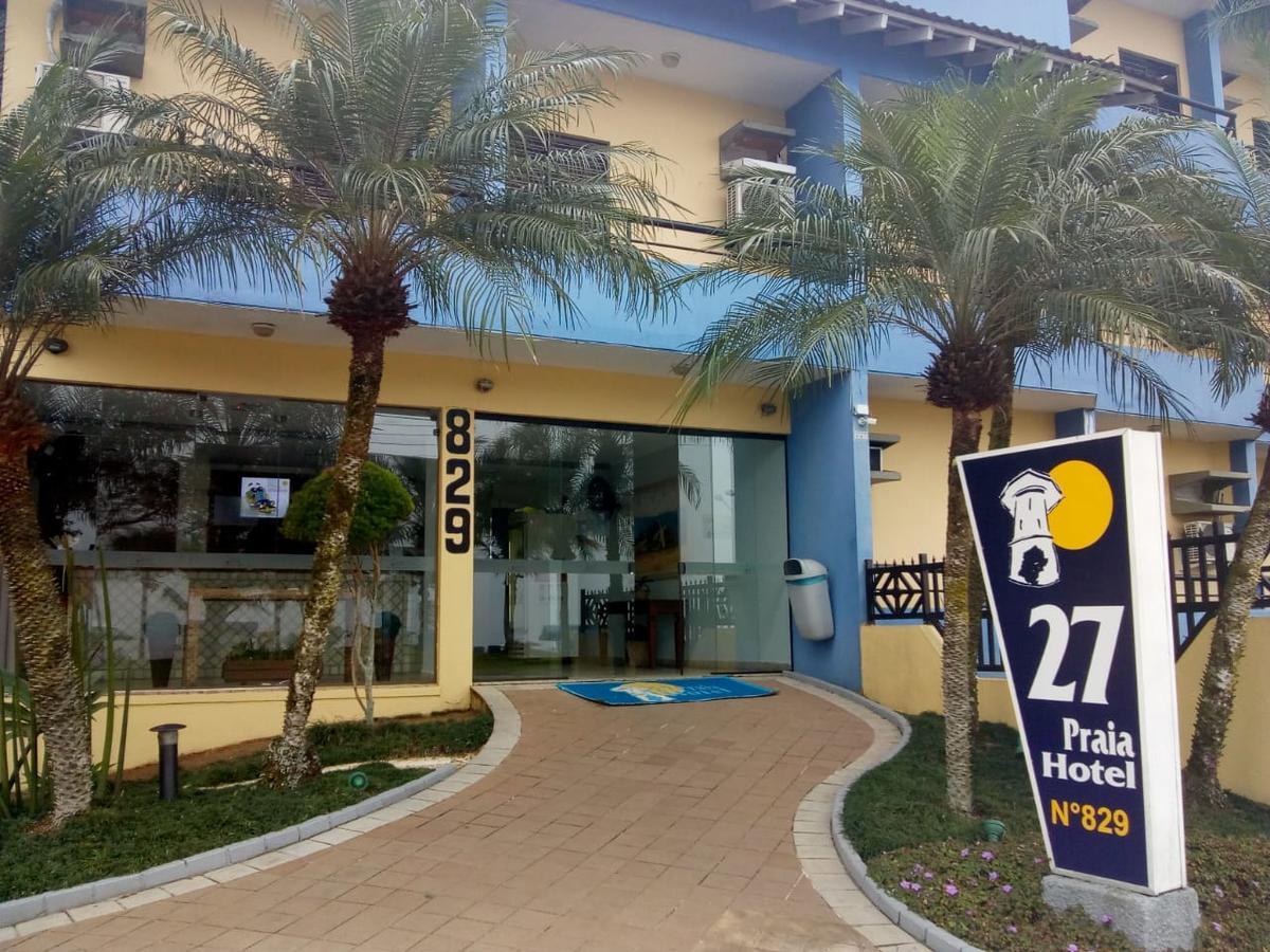 27 Praia Hotel - Frente Mar Bertioga Luaran gambar